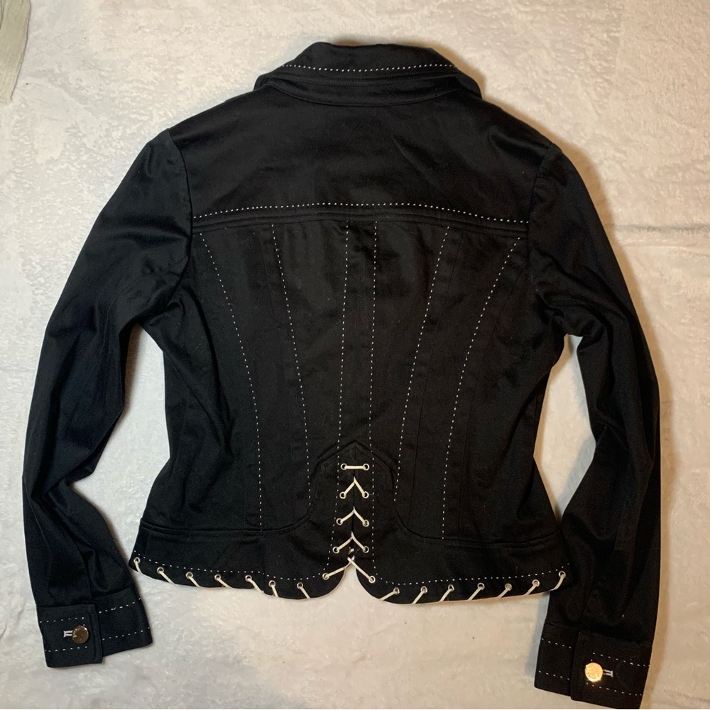 Cache Jacket Black Western Medium - image 3